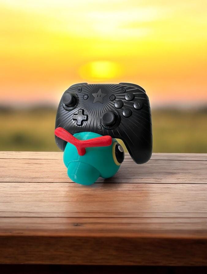 Caterpie Joystick Holder