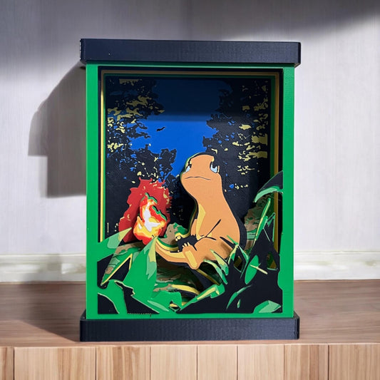 Charmander Themed Portrait